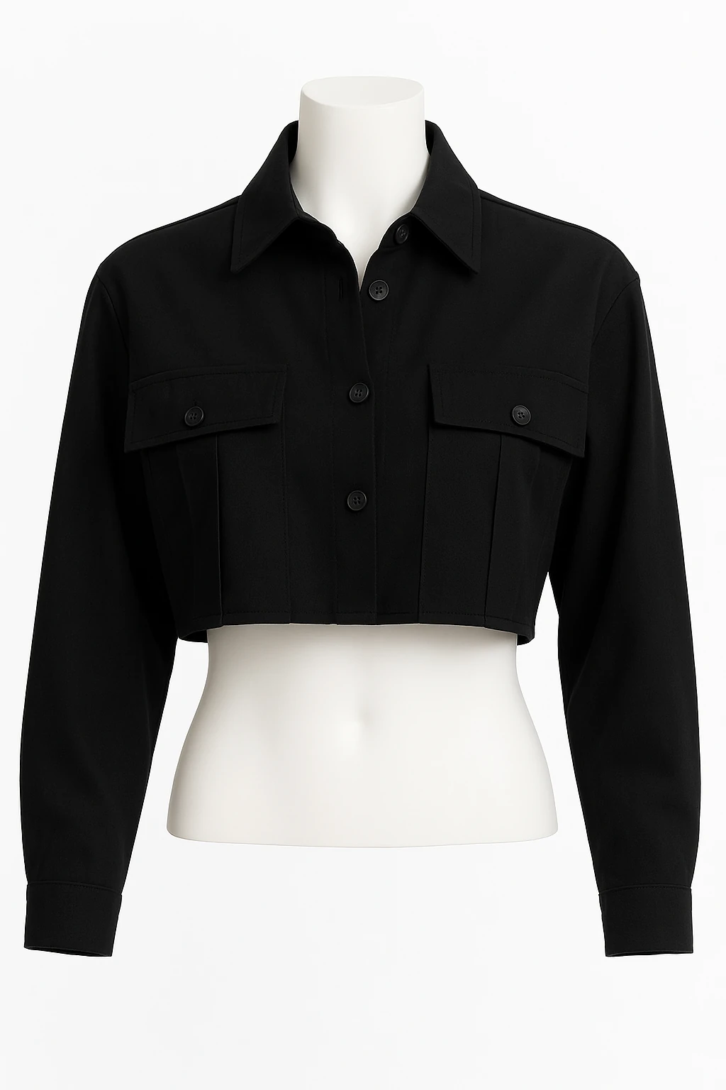 Kadın Crop Ceket 