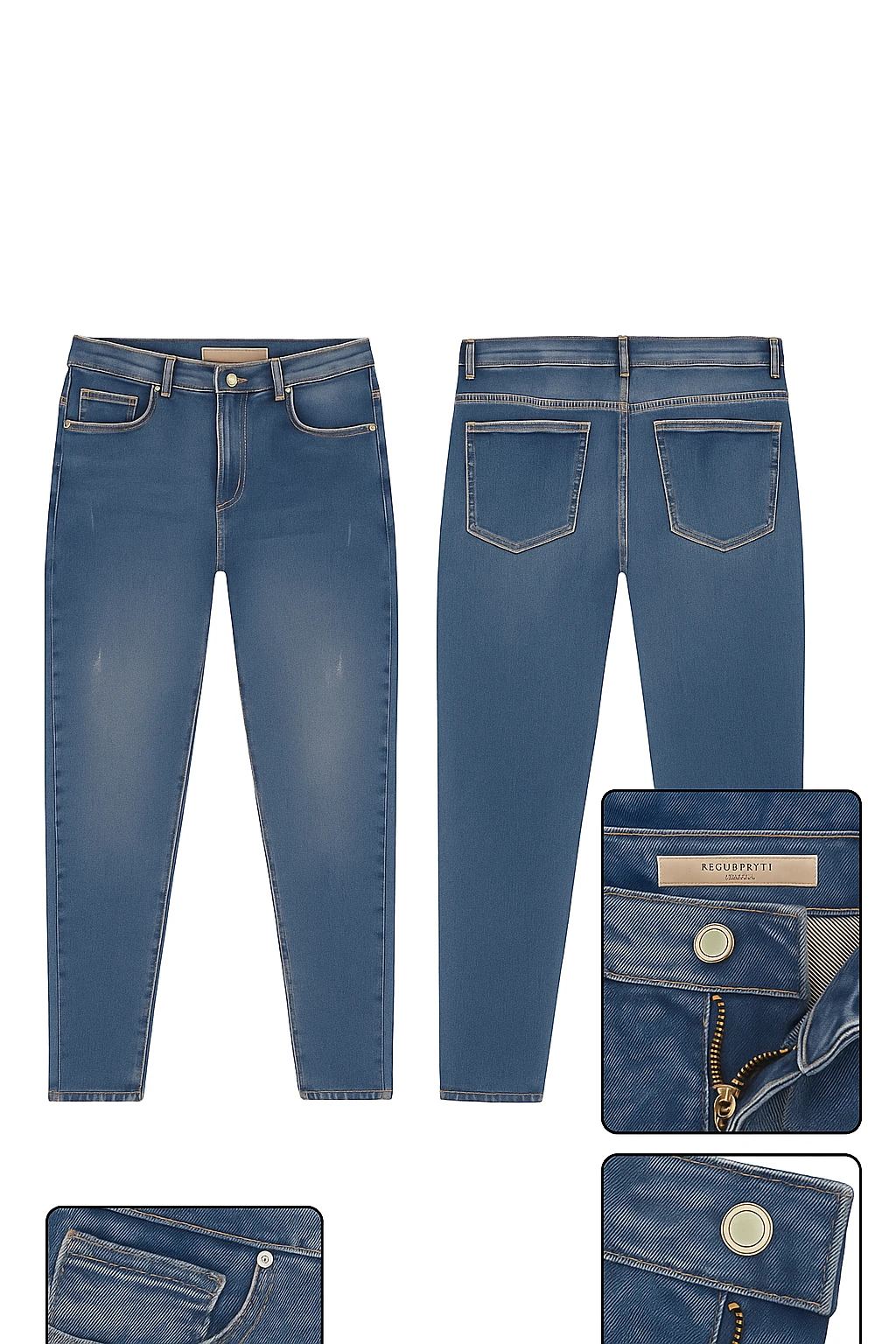 Regular Fit Denim Jean