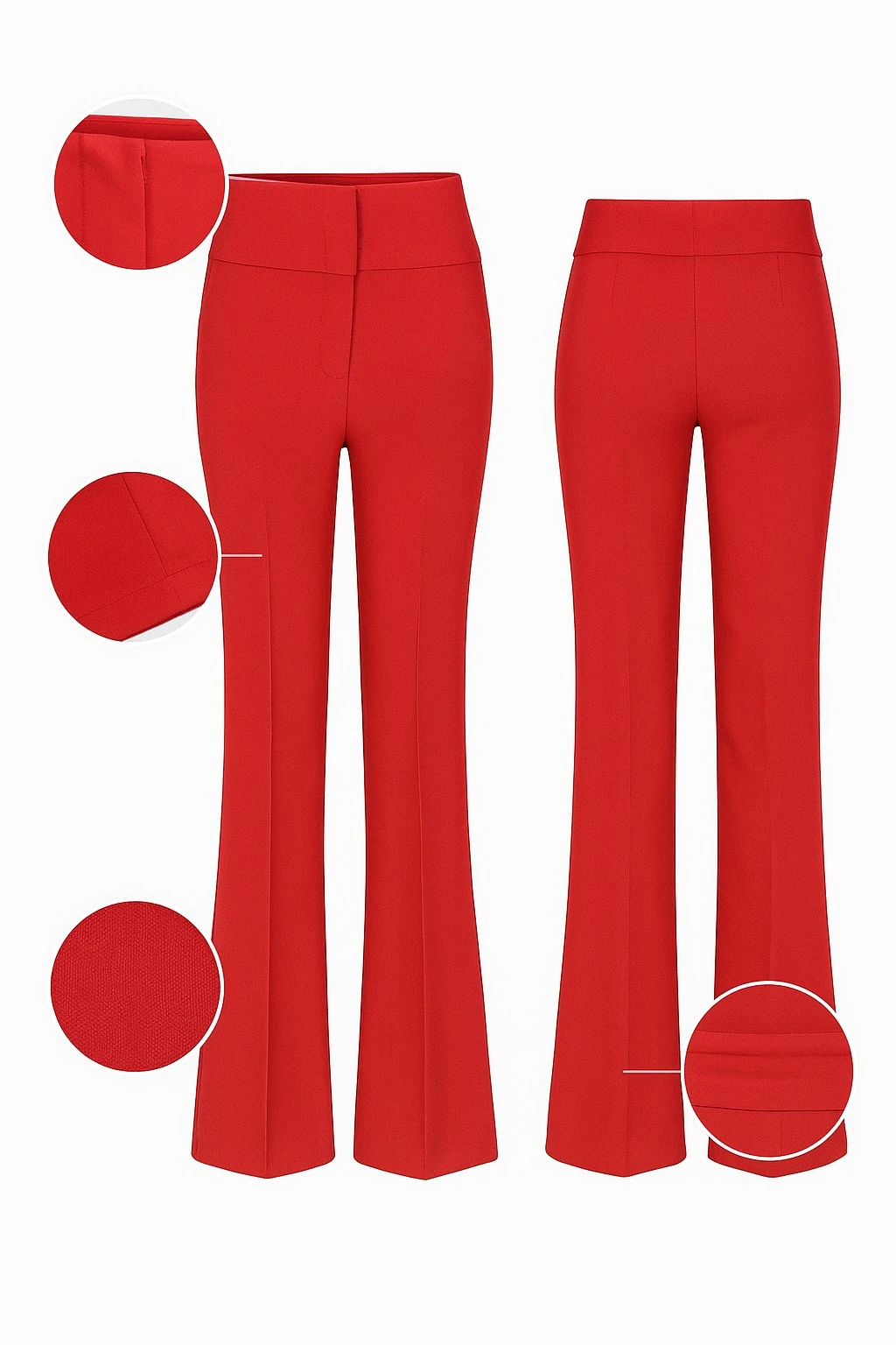 Crimson Kırmızı Pantolon