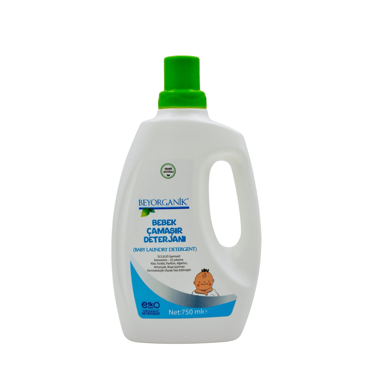 Organik & Vegan Bebek Çamaşır Deterjanı 750 ml