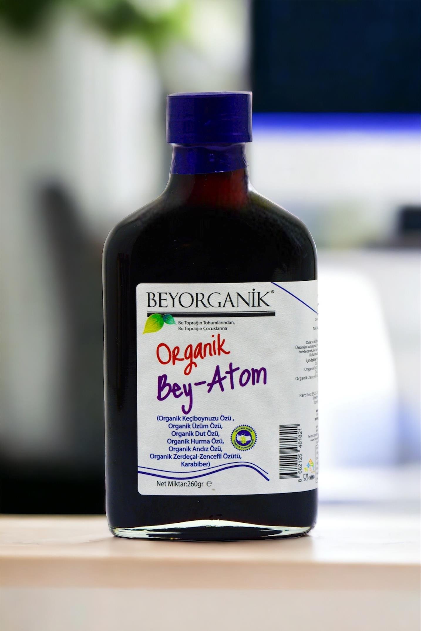 Organik Bey-Atom Mix 260gr (PESTİSİT VE AĞIR METAL ANALİZLİ)