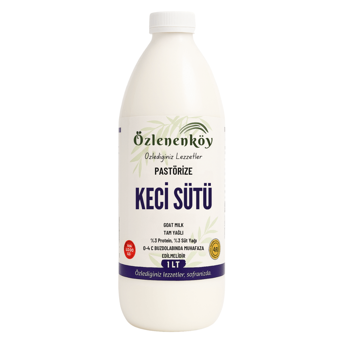 Pastörize Keçi Süt 1lt