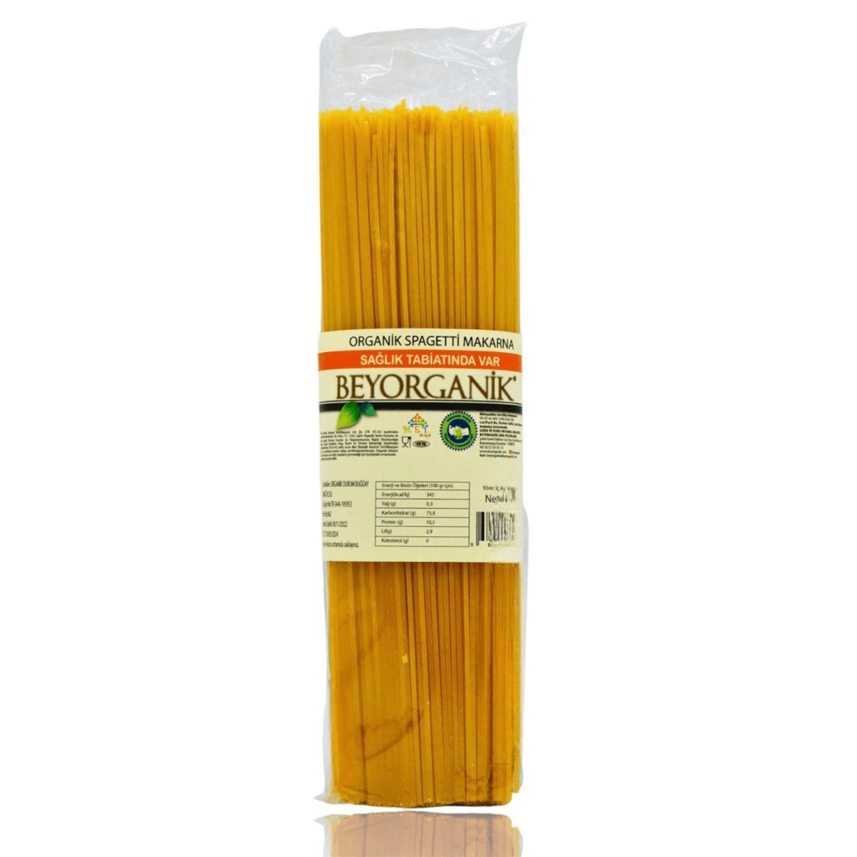 Organik Spagetti Makarna 500g