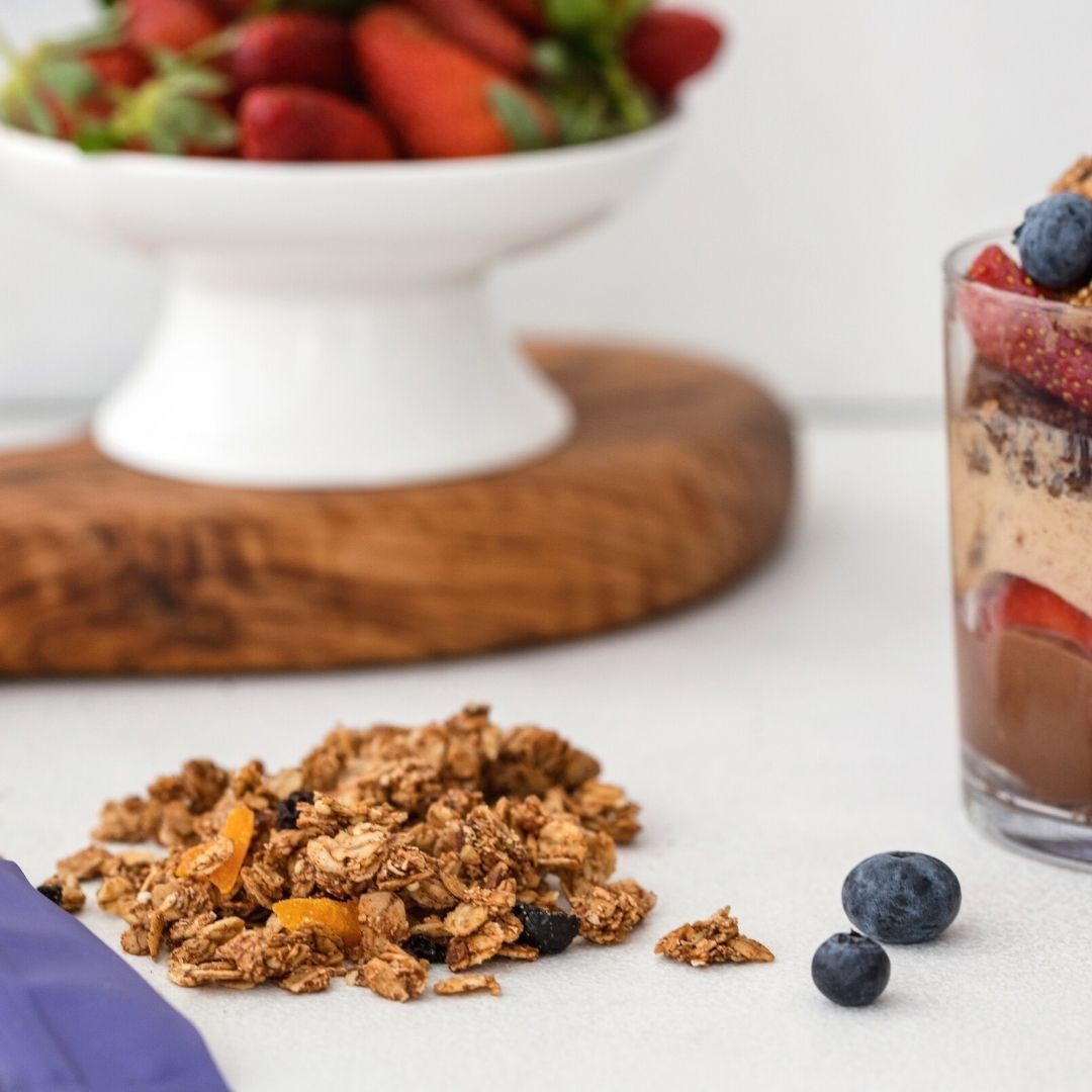 Glutensiz Yaban Mersin & Manga Granola 250 gr