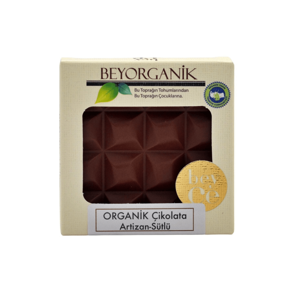 Organik Çikolata Sütlü 40GR