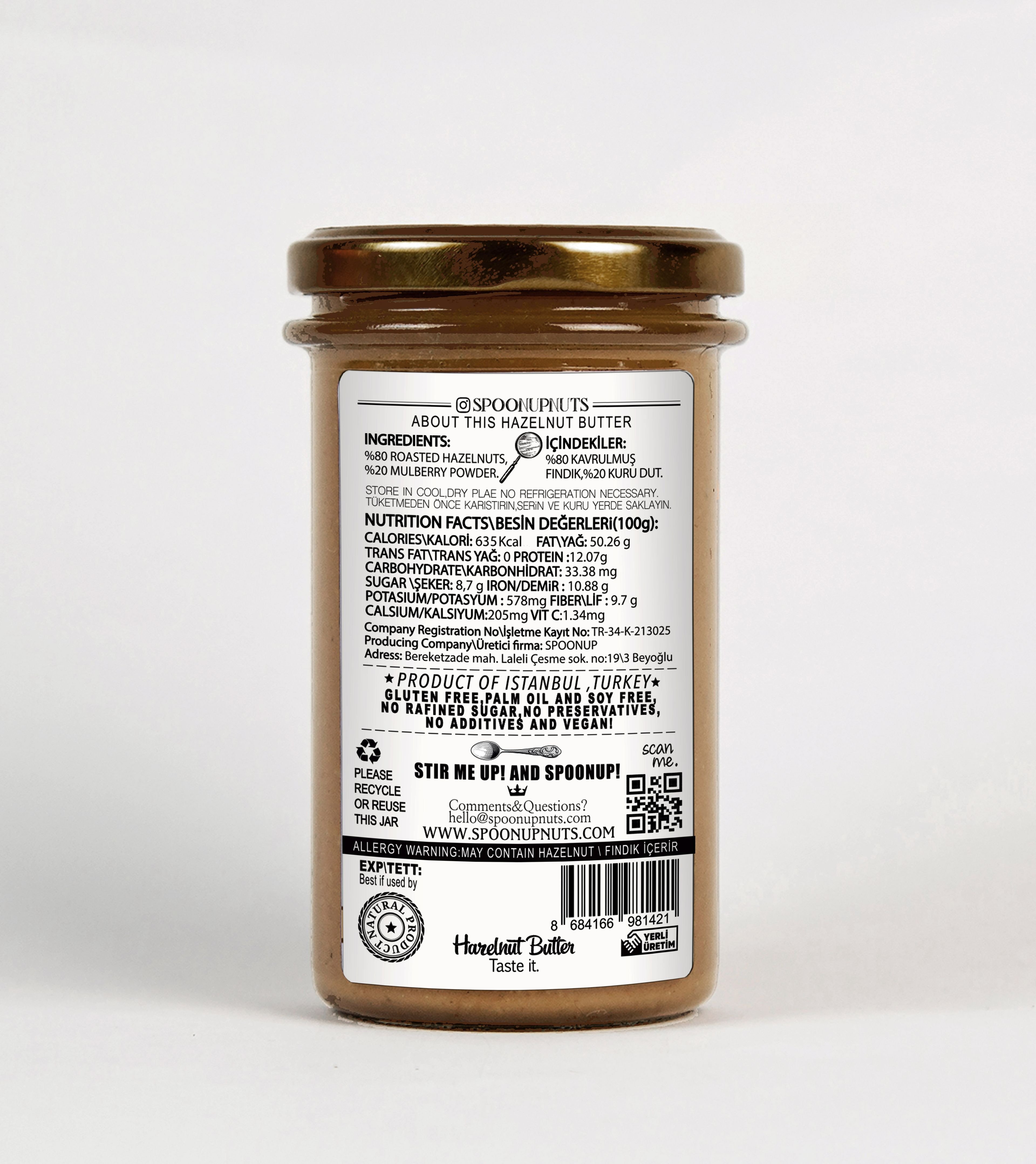 Dutlu Fındık Ezme 284g
