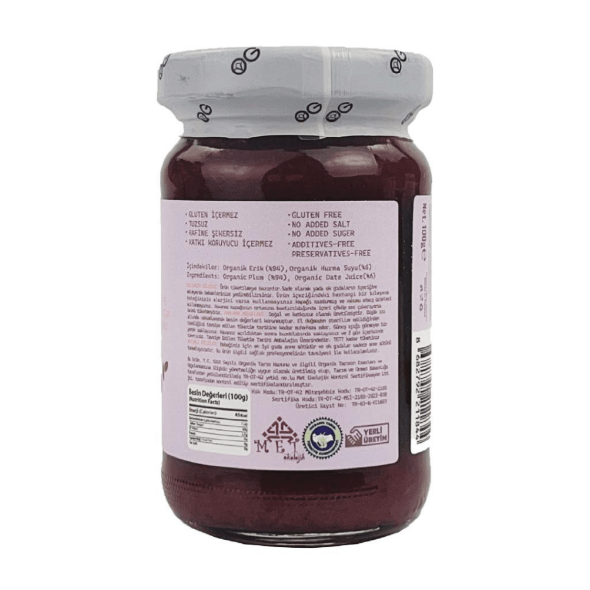 Hurmalı-Erik Püre 105Gr
