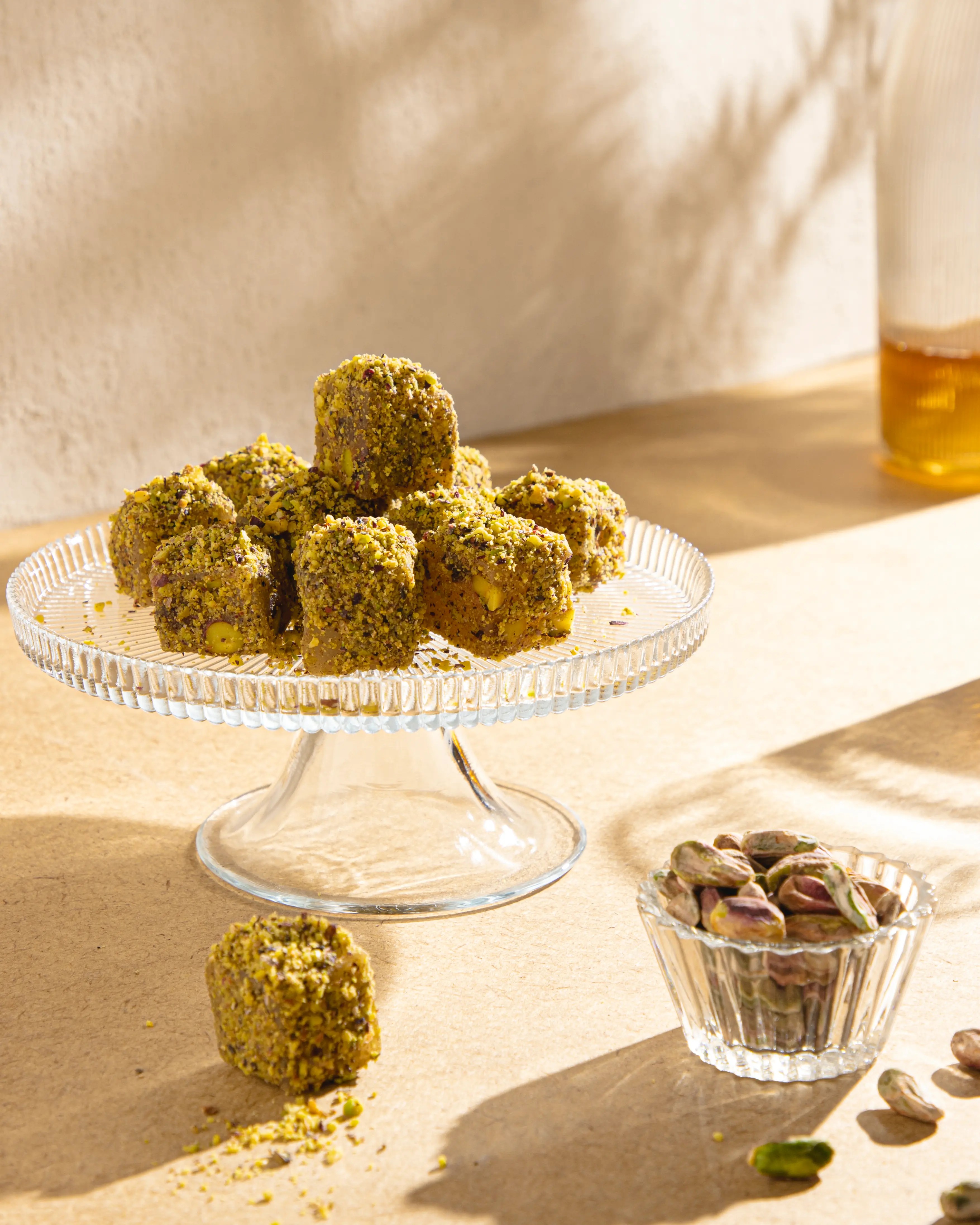 Rafine Şeker İlavesiz Antep Fıstıklı Lokum 120g