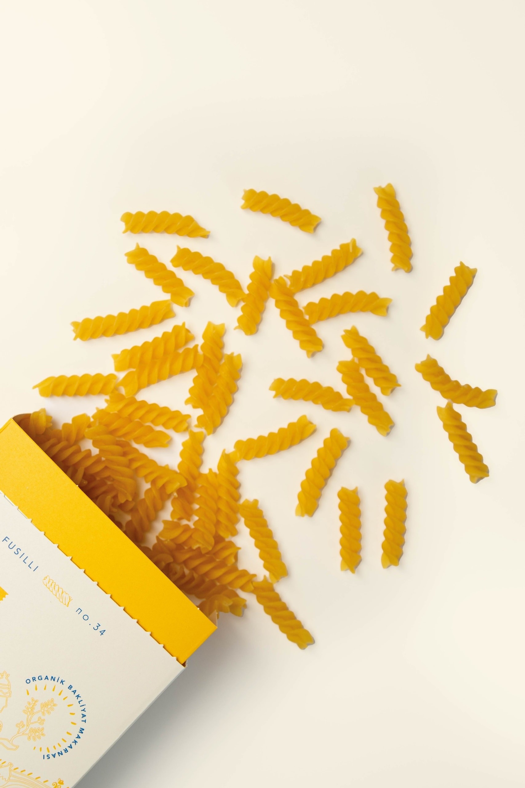 Organik Glutensiz Sarı Mercimekli Fusuilli 240 Gr (İz Miktarda Gluten)