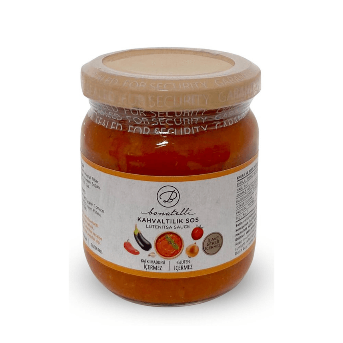 Katkısız Kahvaltılık Sos 210g