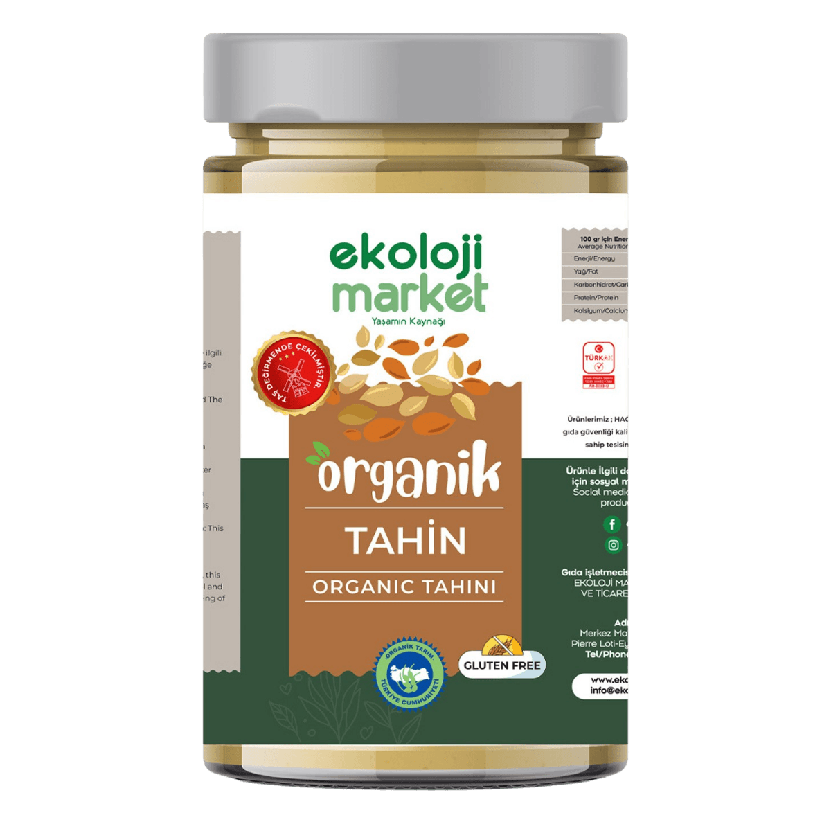 Organik Çiğ Tahin 500g