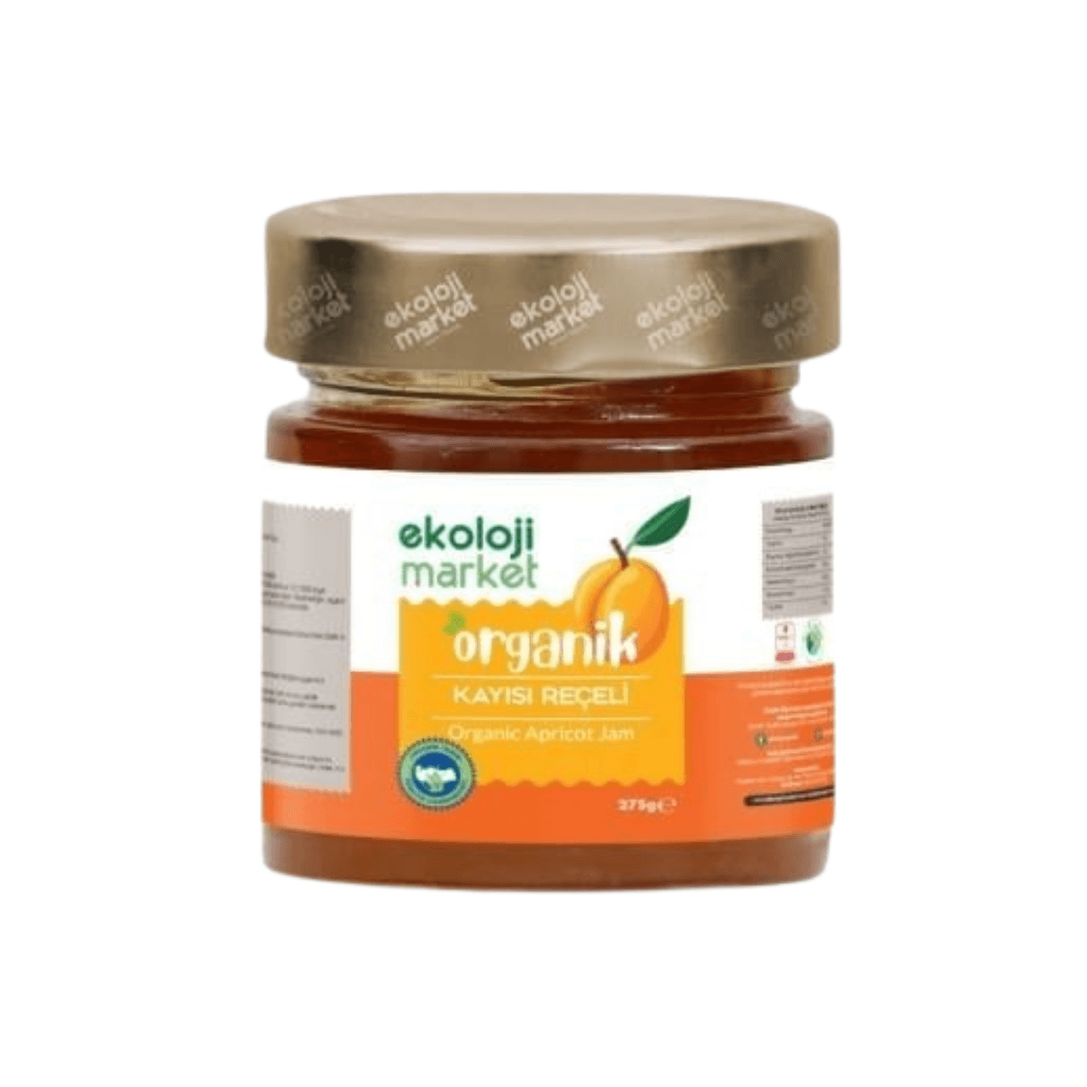 Organik Kayısı Reçel 275 gr