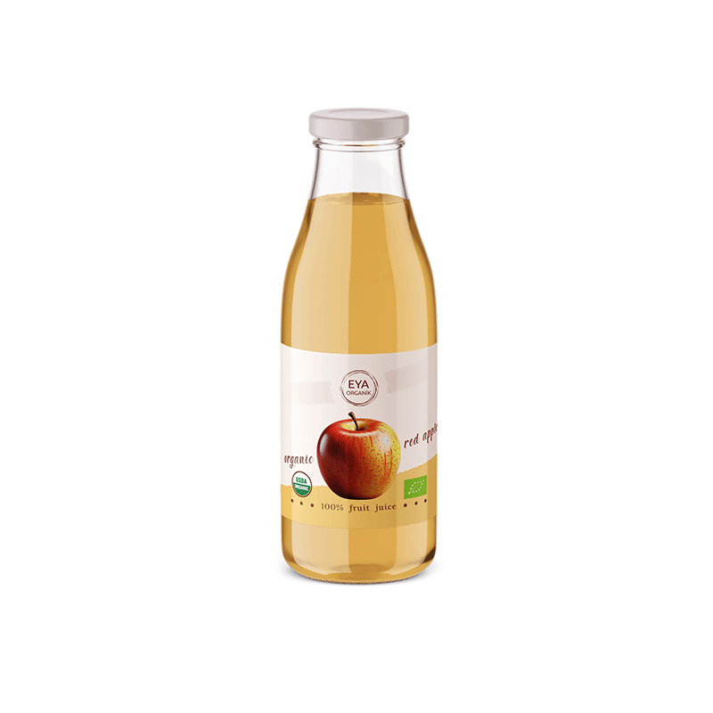 Organik Kırmızı Elma Suyu 250ml