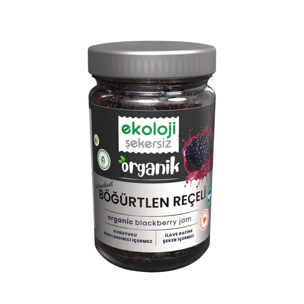 Organik Böğürtlen Reçel 380 gr