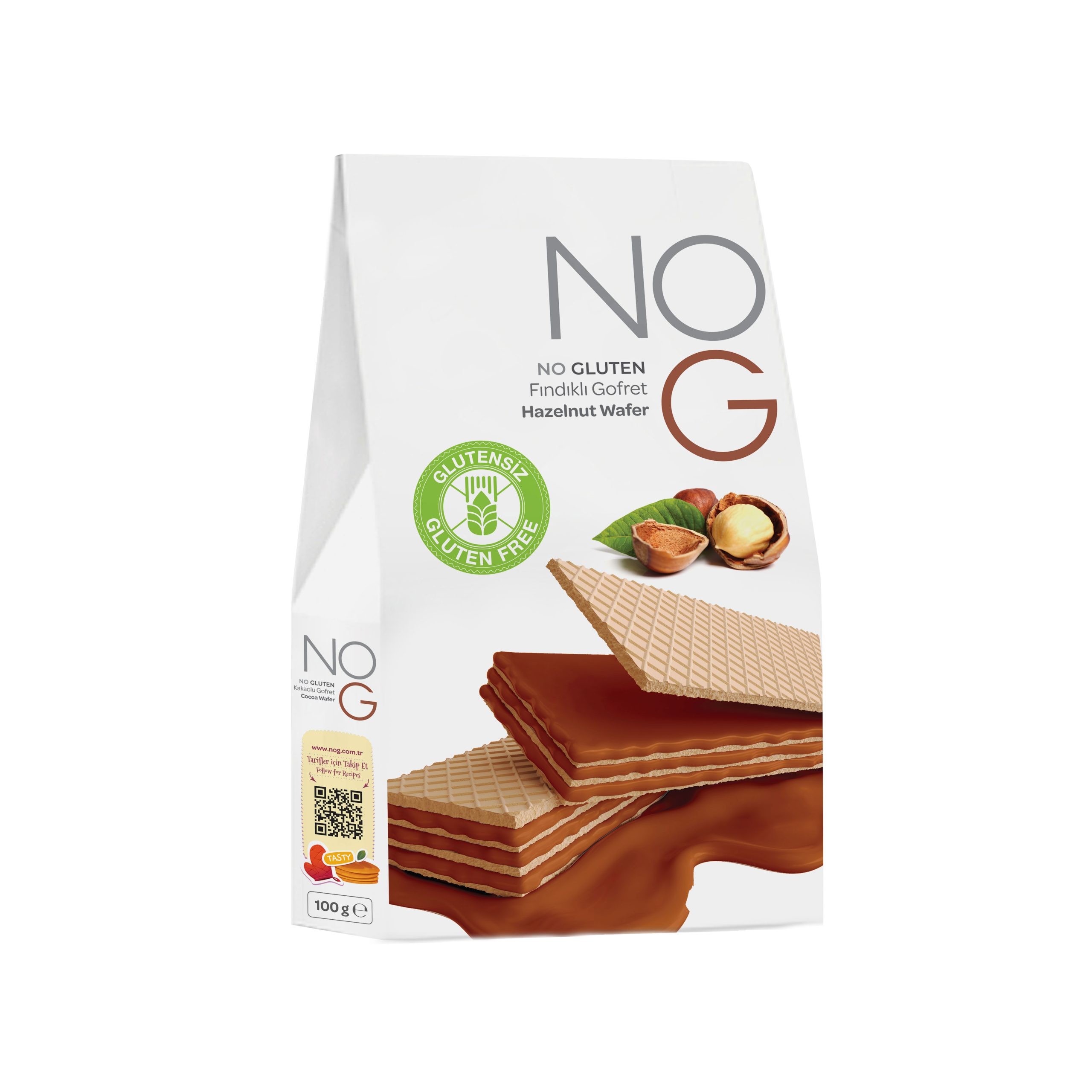 Glutensiz Fındıklı Gofret 100GR