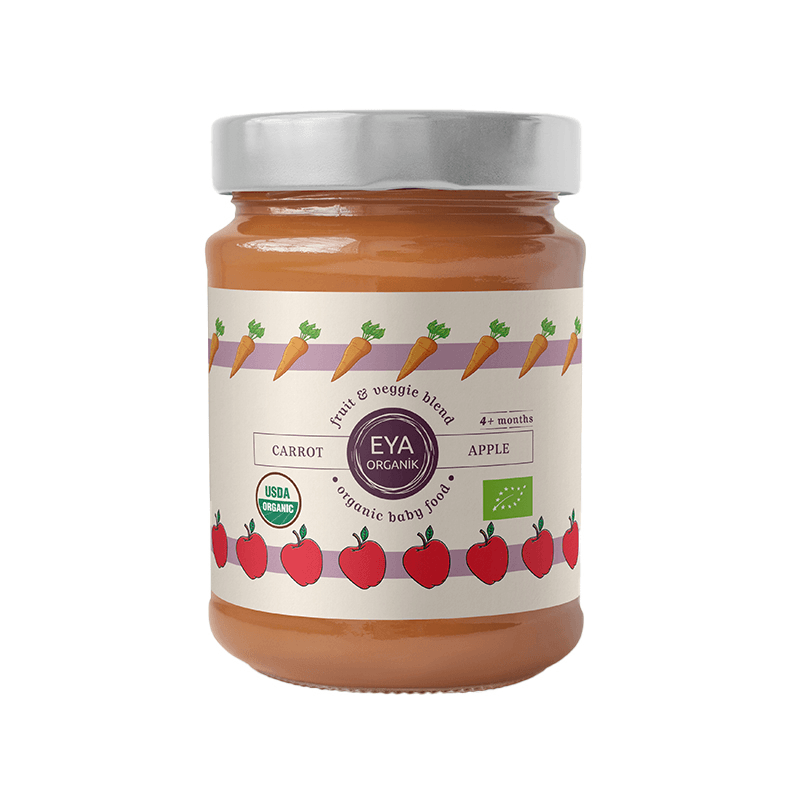 Organik Havuç – Elma Karışımı 100gr