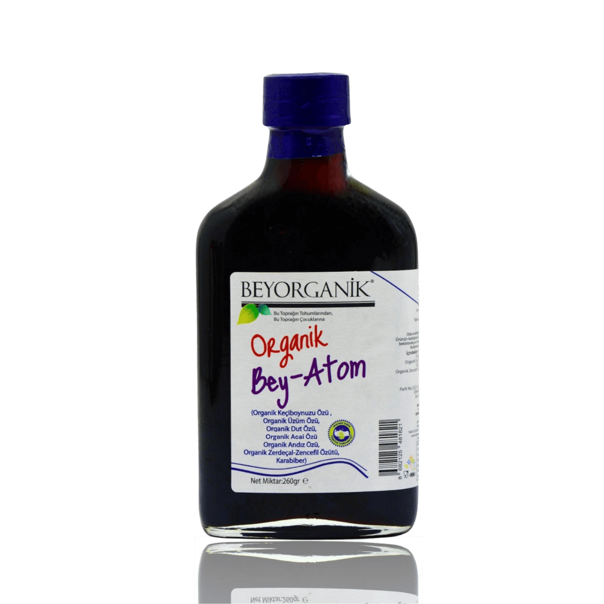 Organik Bey-Atom Mix 260gr (PESTİSİT VE AĞIR METAL ANALİZLİ)