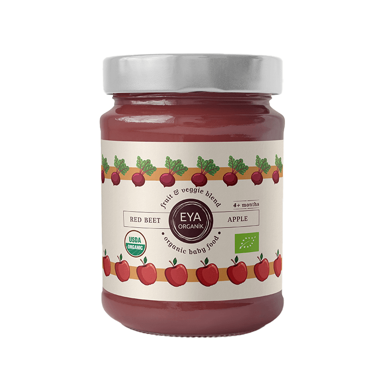 Organik Kırmızı Pancar – Elma Karışımı 100gr