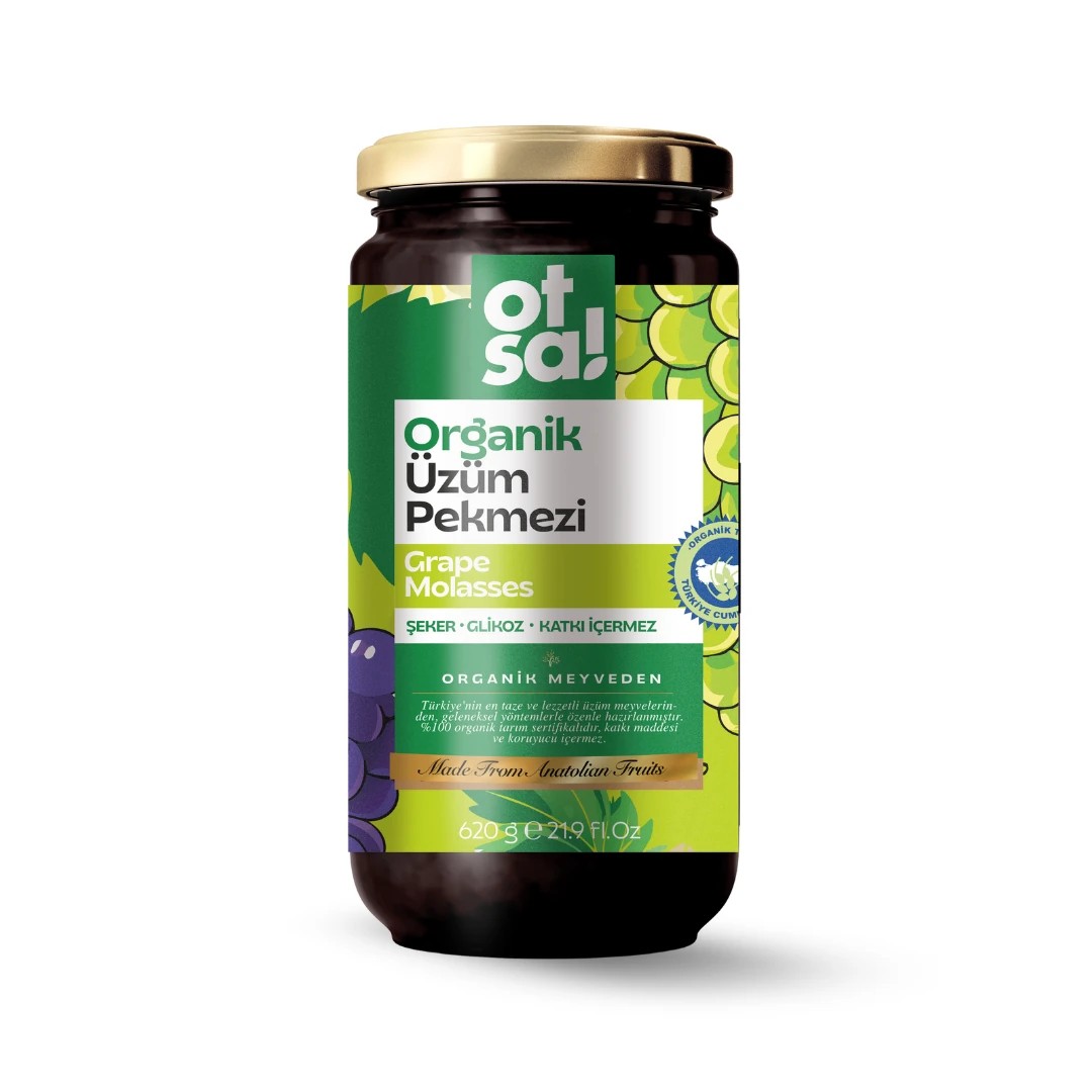 Organik Üzüm Pekmezi 620g