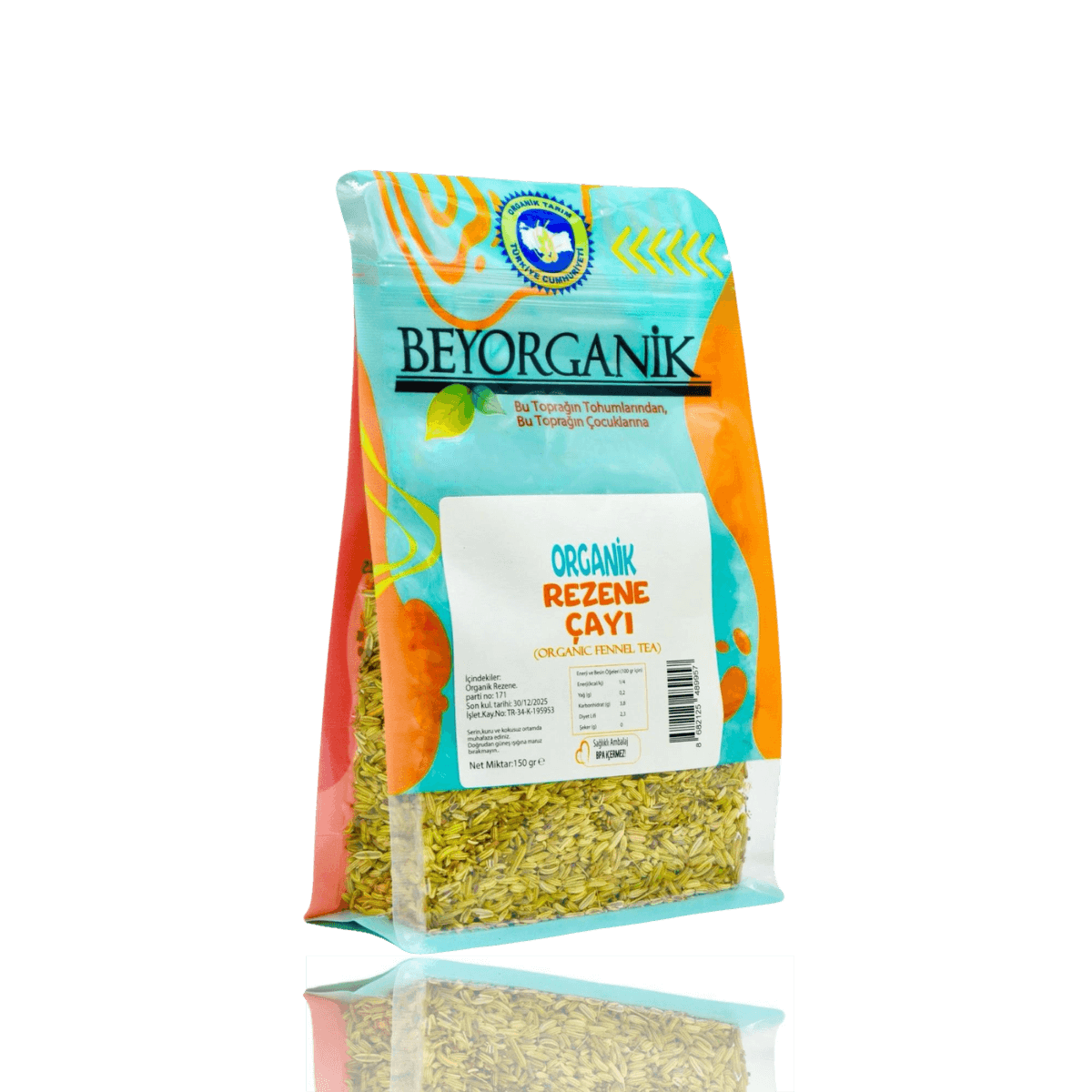 Organik Rezene Çay 150 gr