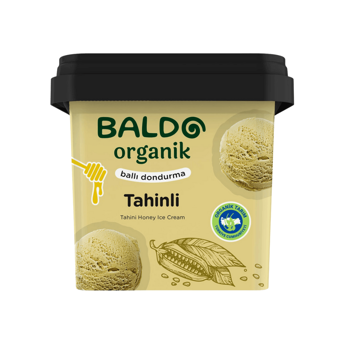 Organik Tahinli Dondurma 300g