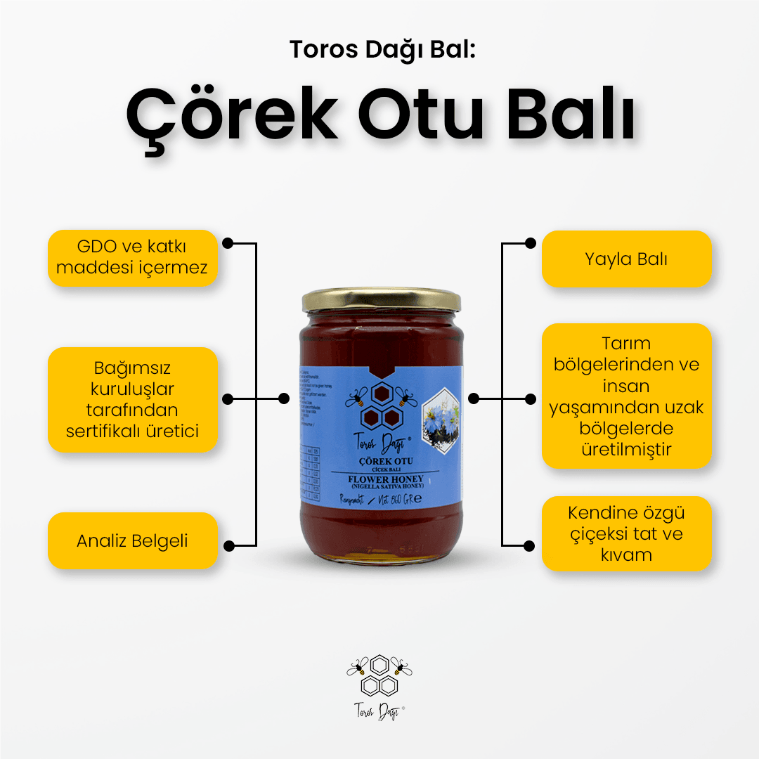 Çörek Otu Bal 860g