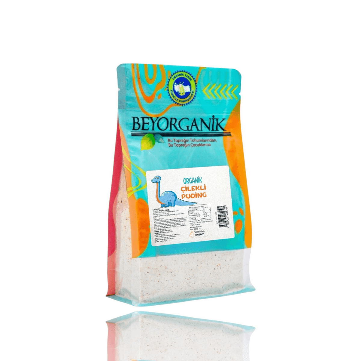 Çilekli Puding 200g +12ay (PESTİSİT VE AFLATOKSİN ANALİZLİ)