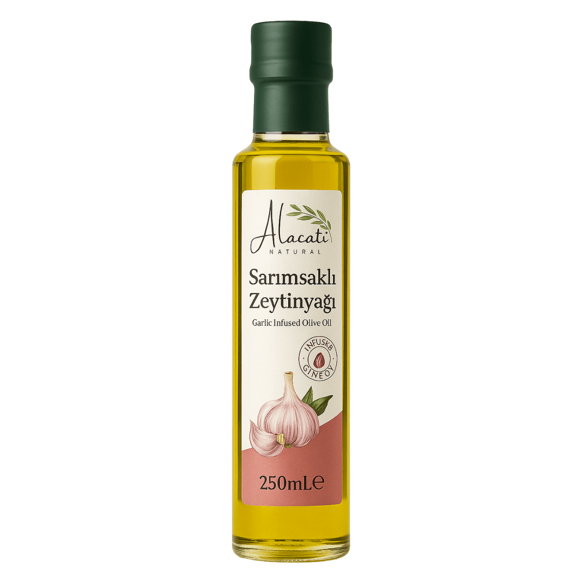 Sarımsaklı Zeytinyağ 250 ml