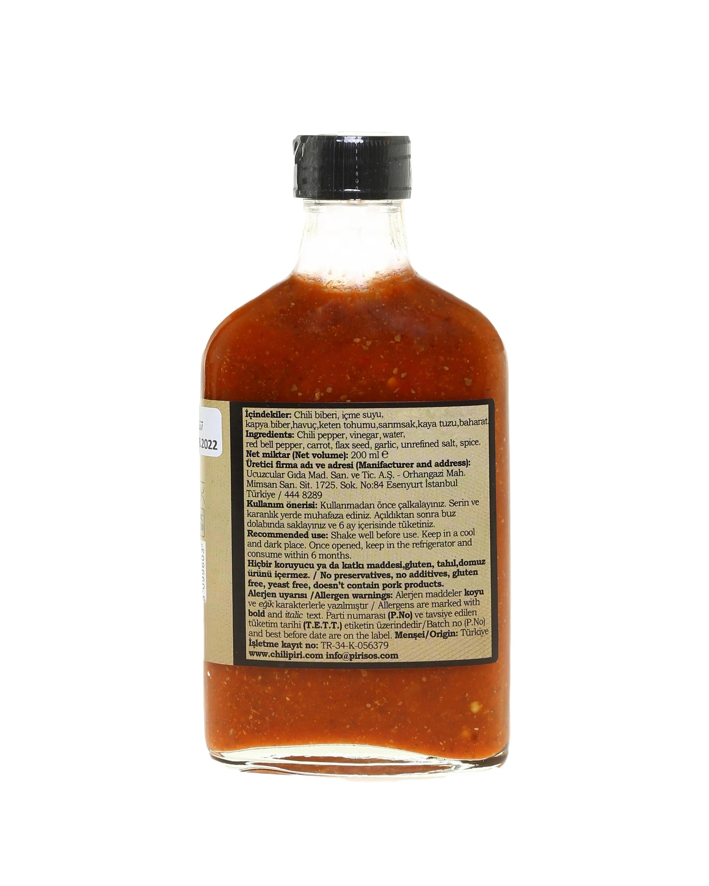 Füme Acı Sos No:2 200 ml