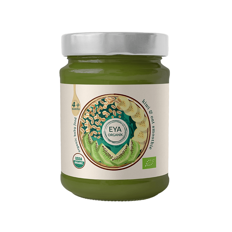 Organik Kivili Yulaf Smoothie 100gr