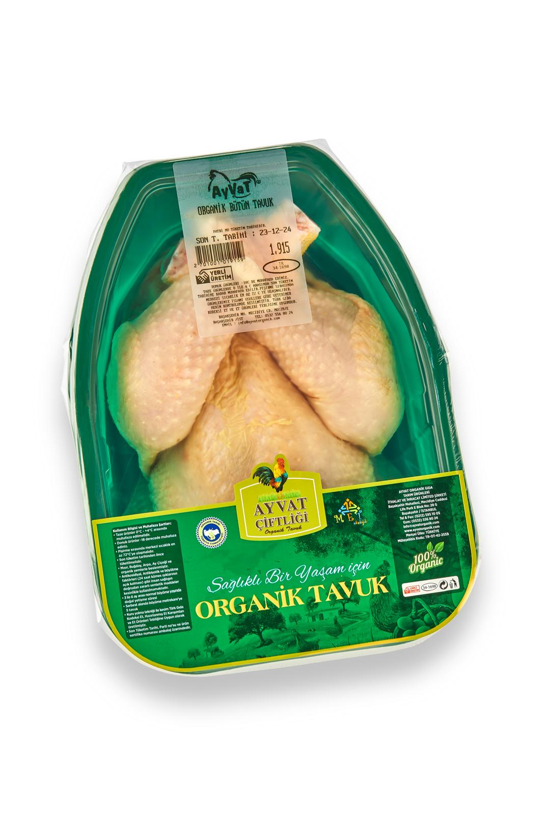 Organik Tavuk 700 Gr