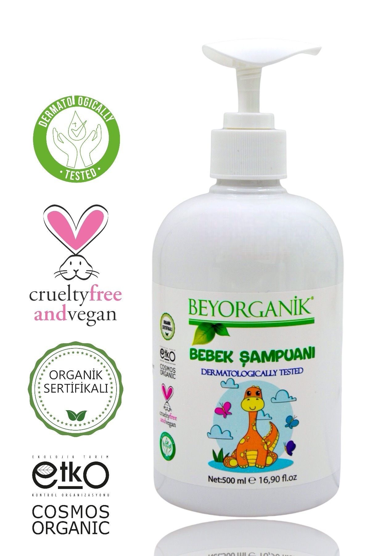 Organik & Vegan Bebek Şampuanı 500ml