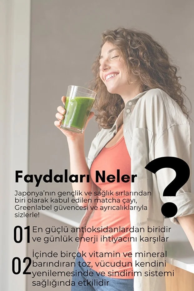 Matcha Çayı Orjinal Japanese Matcha 5g*30