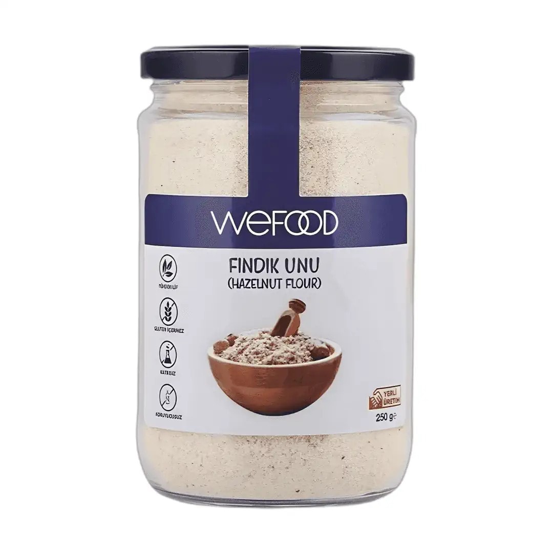 Organik Glutensiz Fındık Un 250Gr