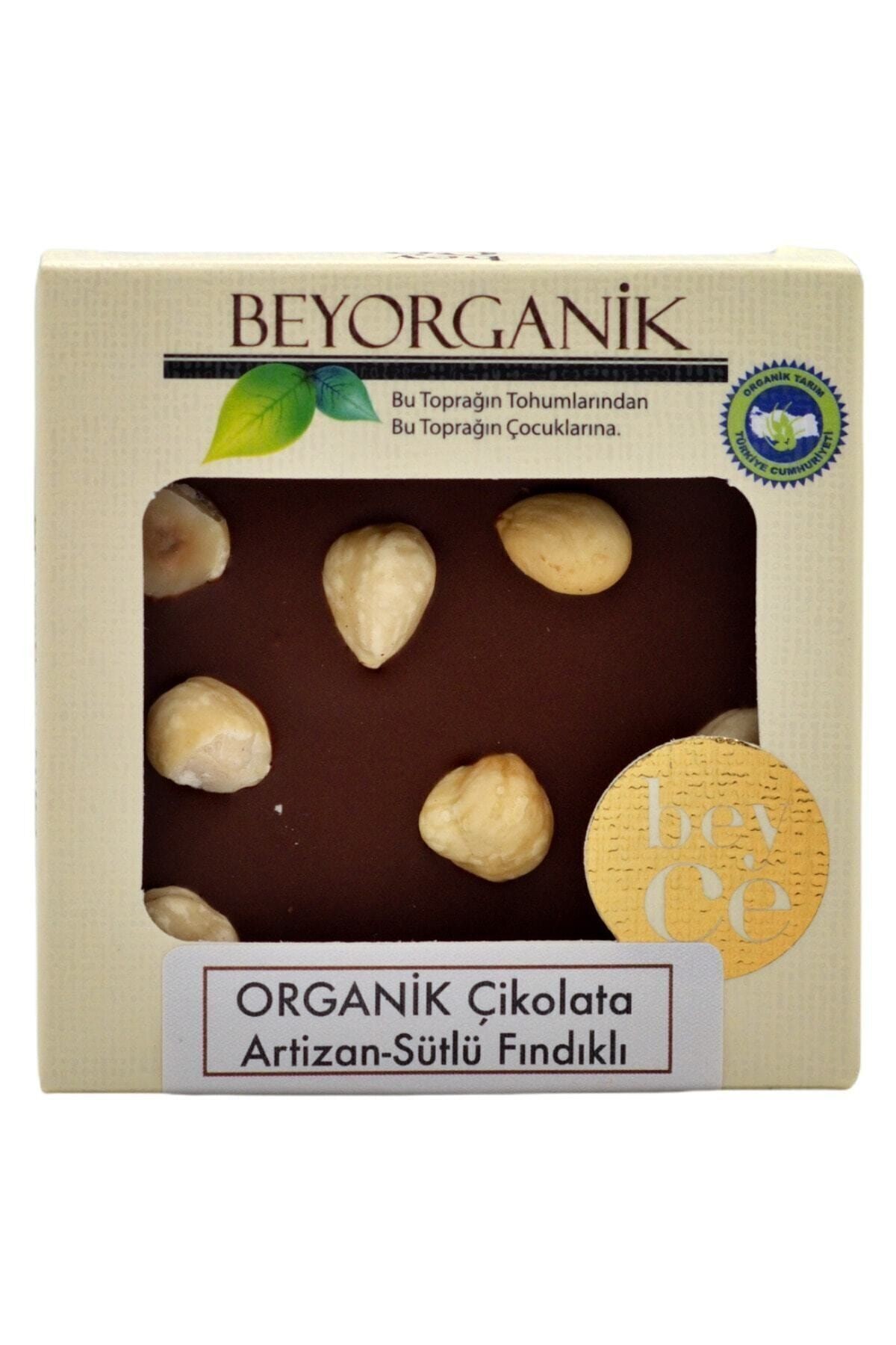 Organik Çikolata Sütlü- Fındıklı 40GR