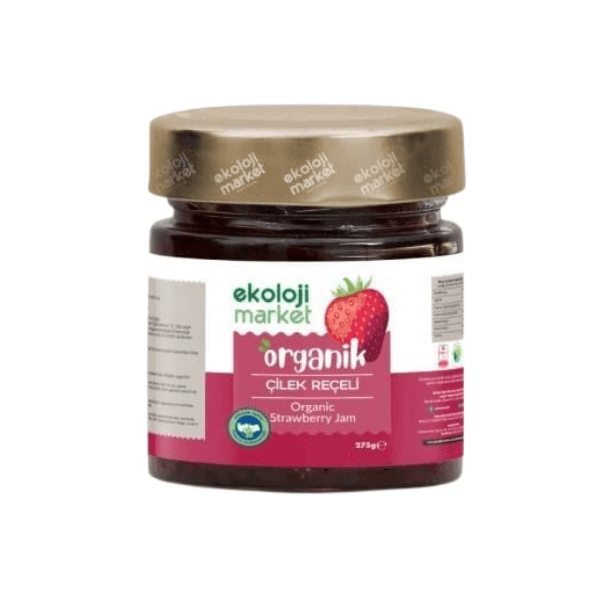 Organik Çilek Reçel 275 gr