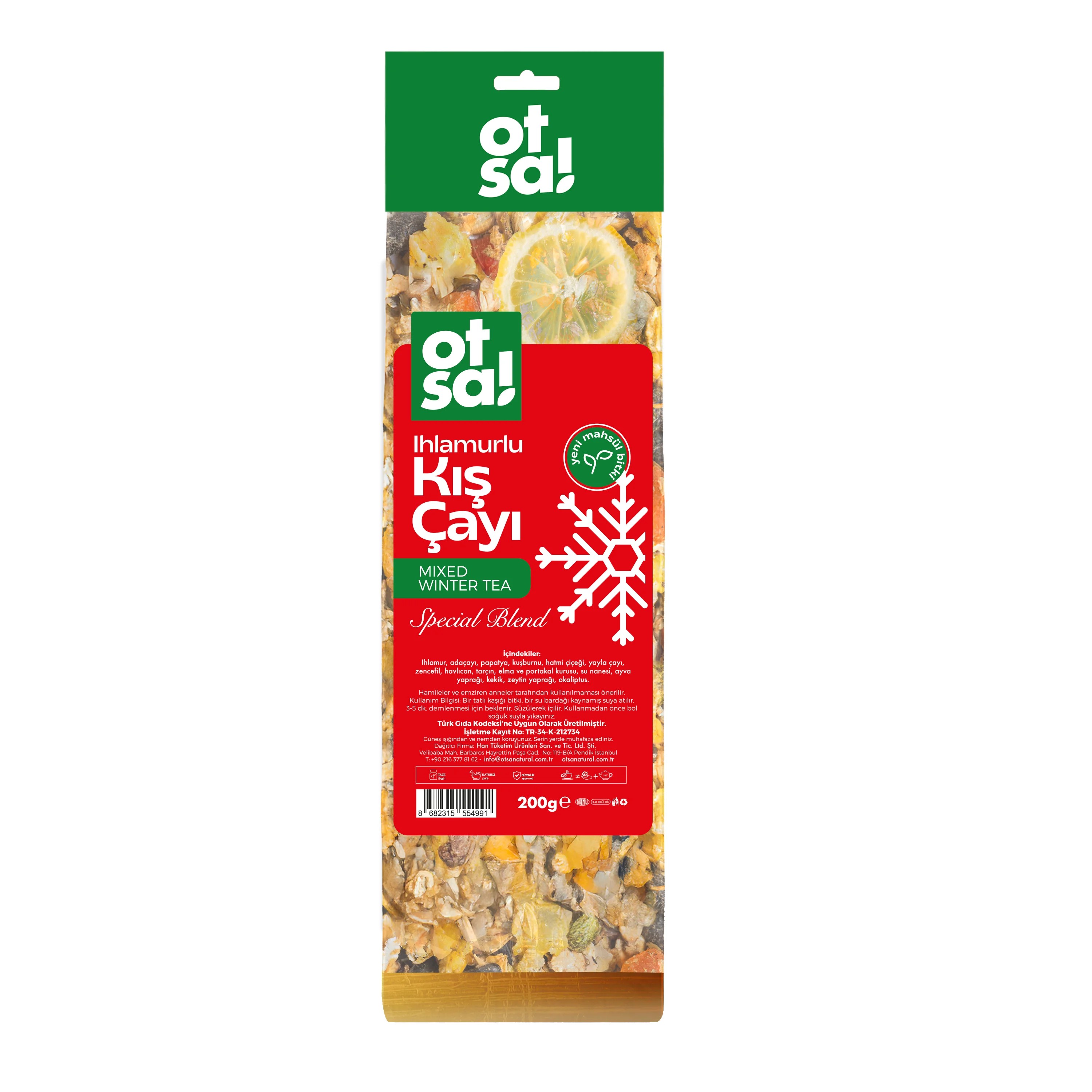 Ihlamurlu Kış Çayı 200g