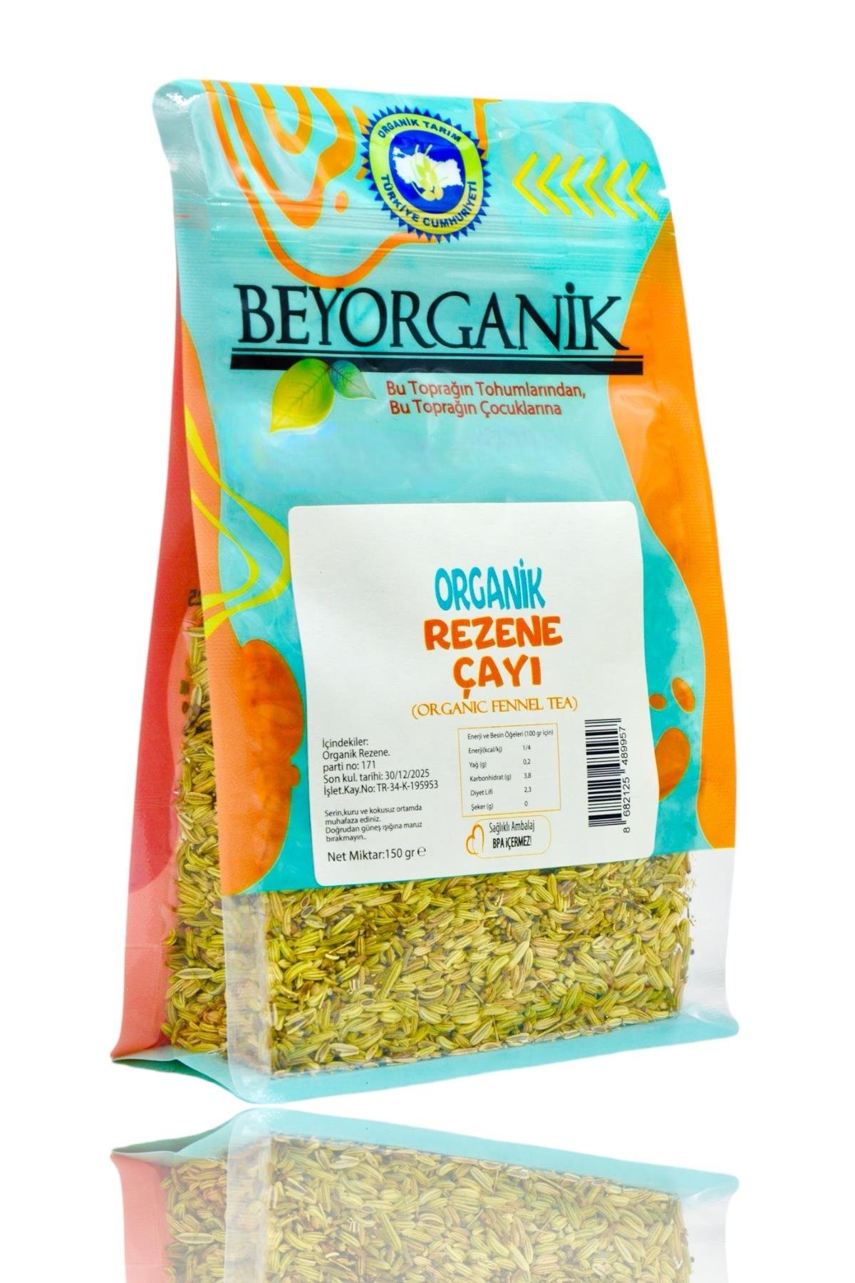Organik Rezene Çay 150 gr