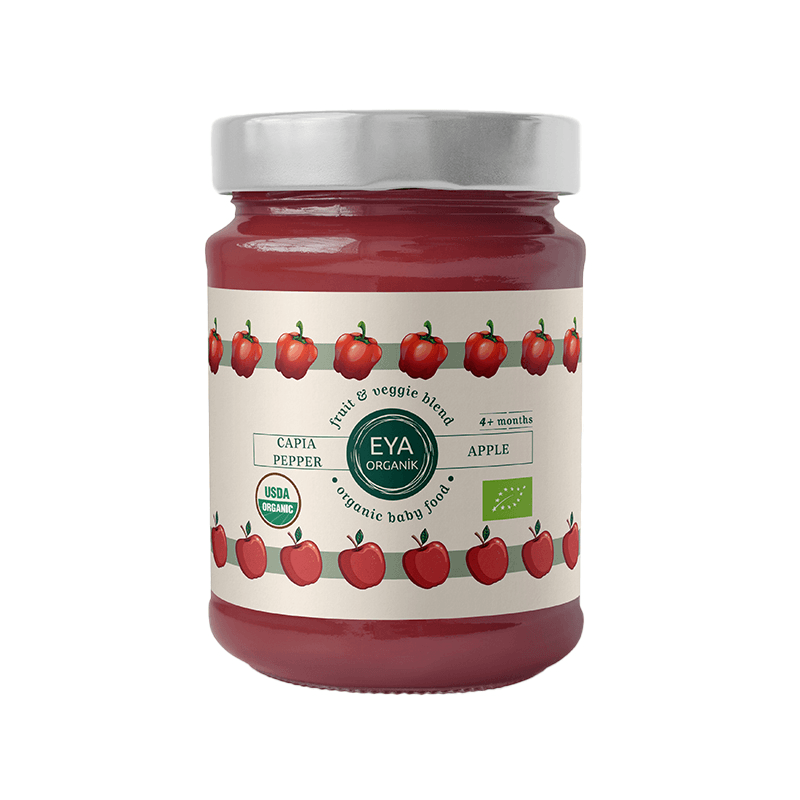 Organik Kapya Biber – Elma Karışımı 100gr