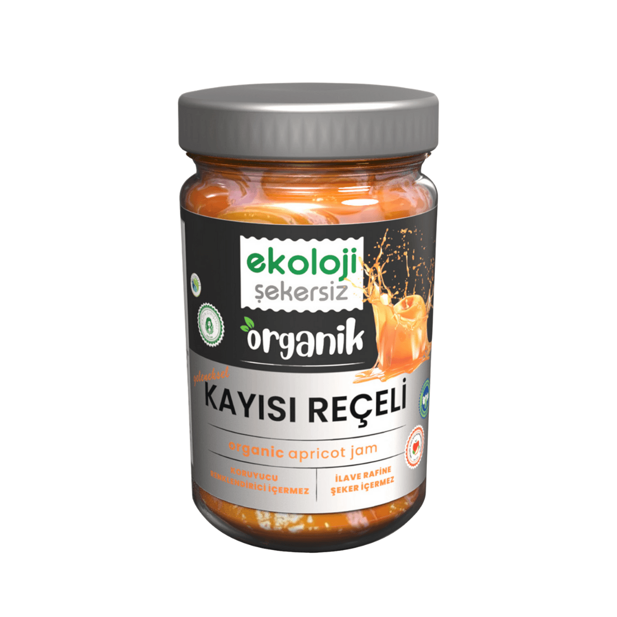 Organik Kayısı Reçel 380 gr