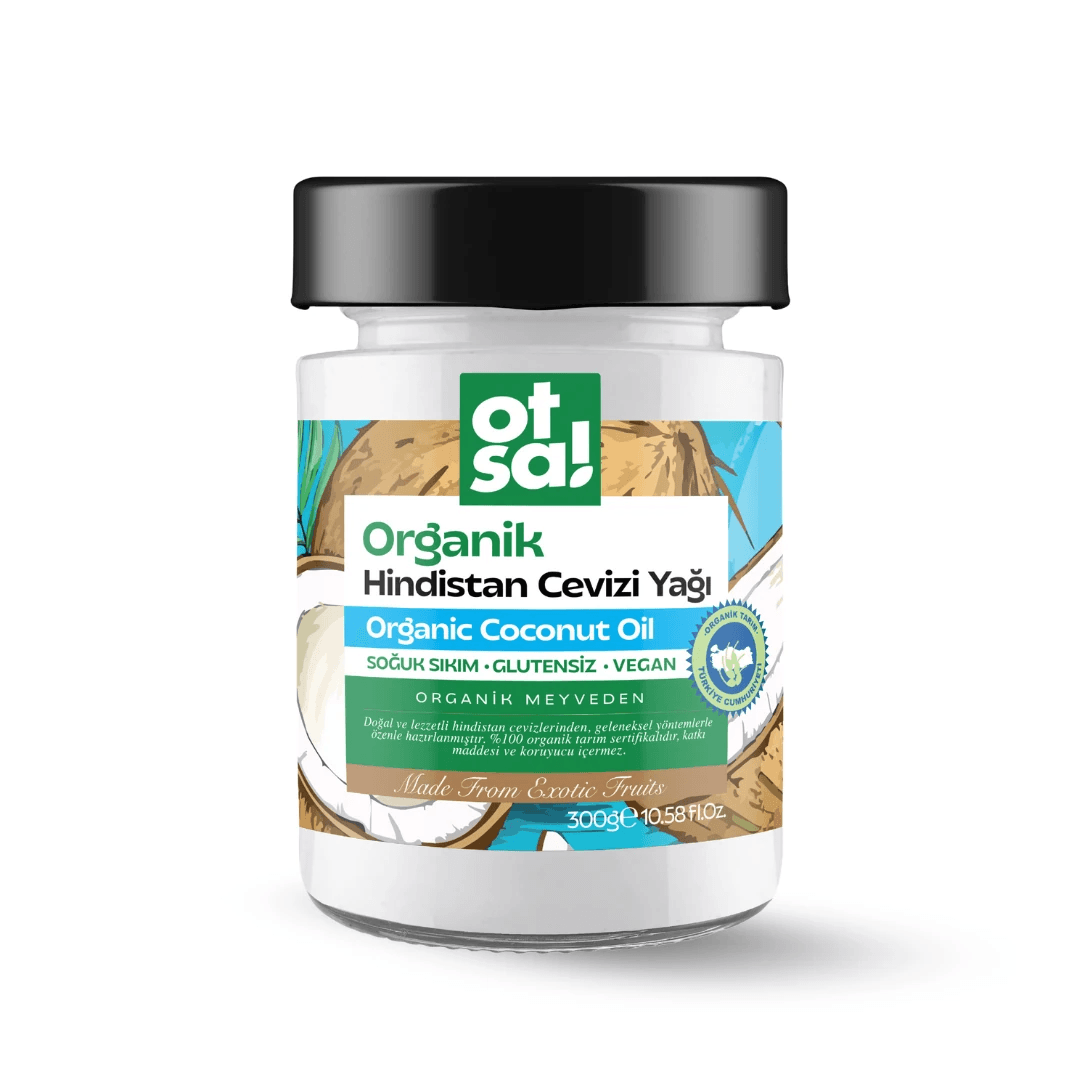Organik Hindistan Cevizi Yağı 300 Gr