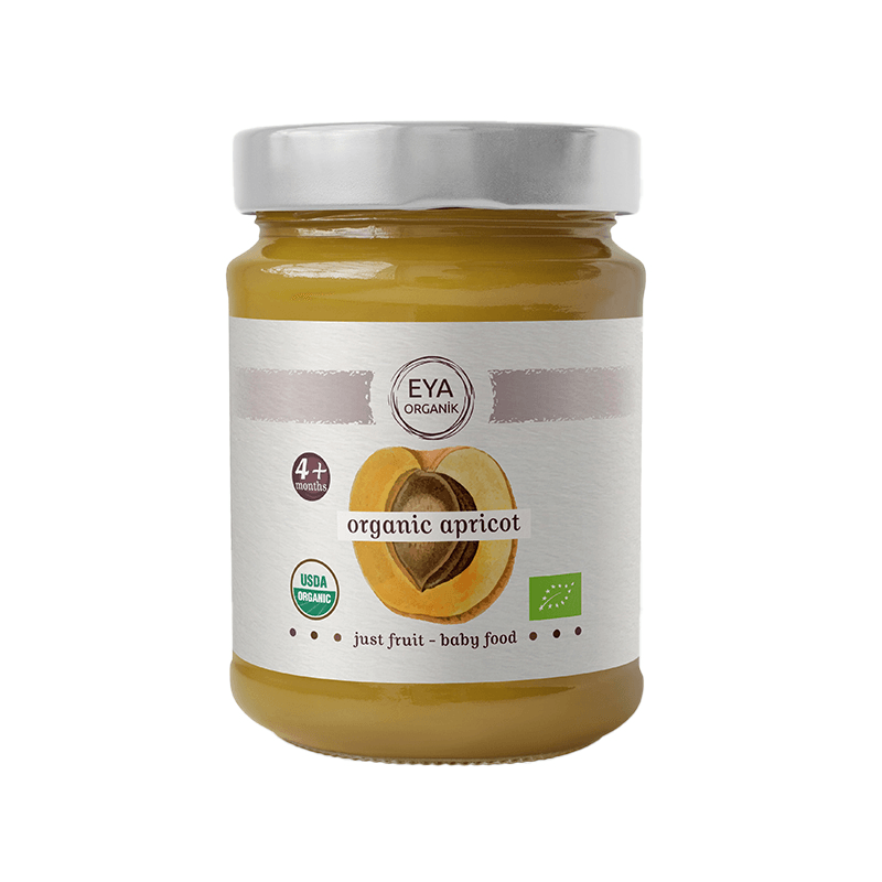 Organik Şeftali Püresi 100gr
