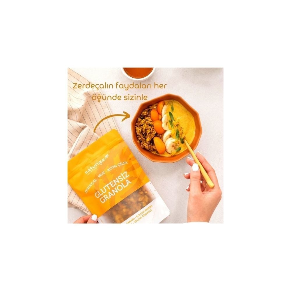 Glutensiz Zerdeçal & Altın Çilek 250 gr