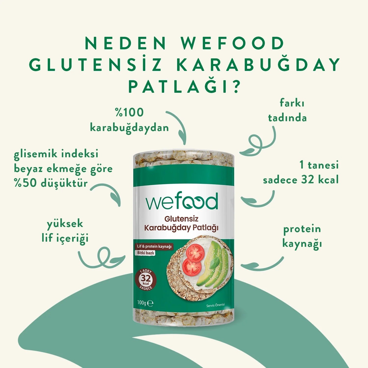 Karabuğday Patlak 100 Gr