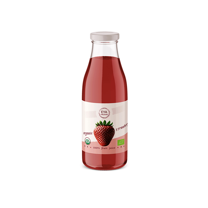 Organik Çilek Suyu 250ml