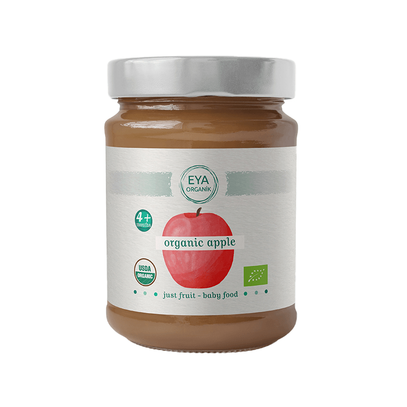 Organik Elma Püresi 100gr