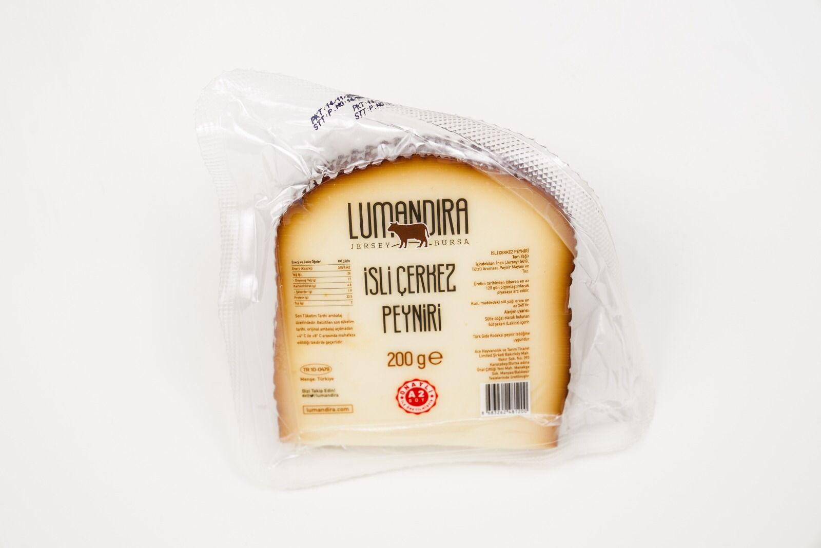Jersey İsli Çerkez Peynir 200gr
