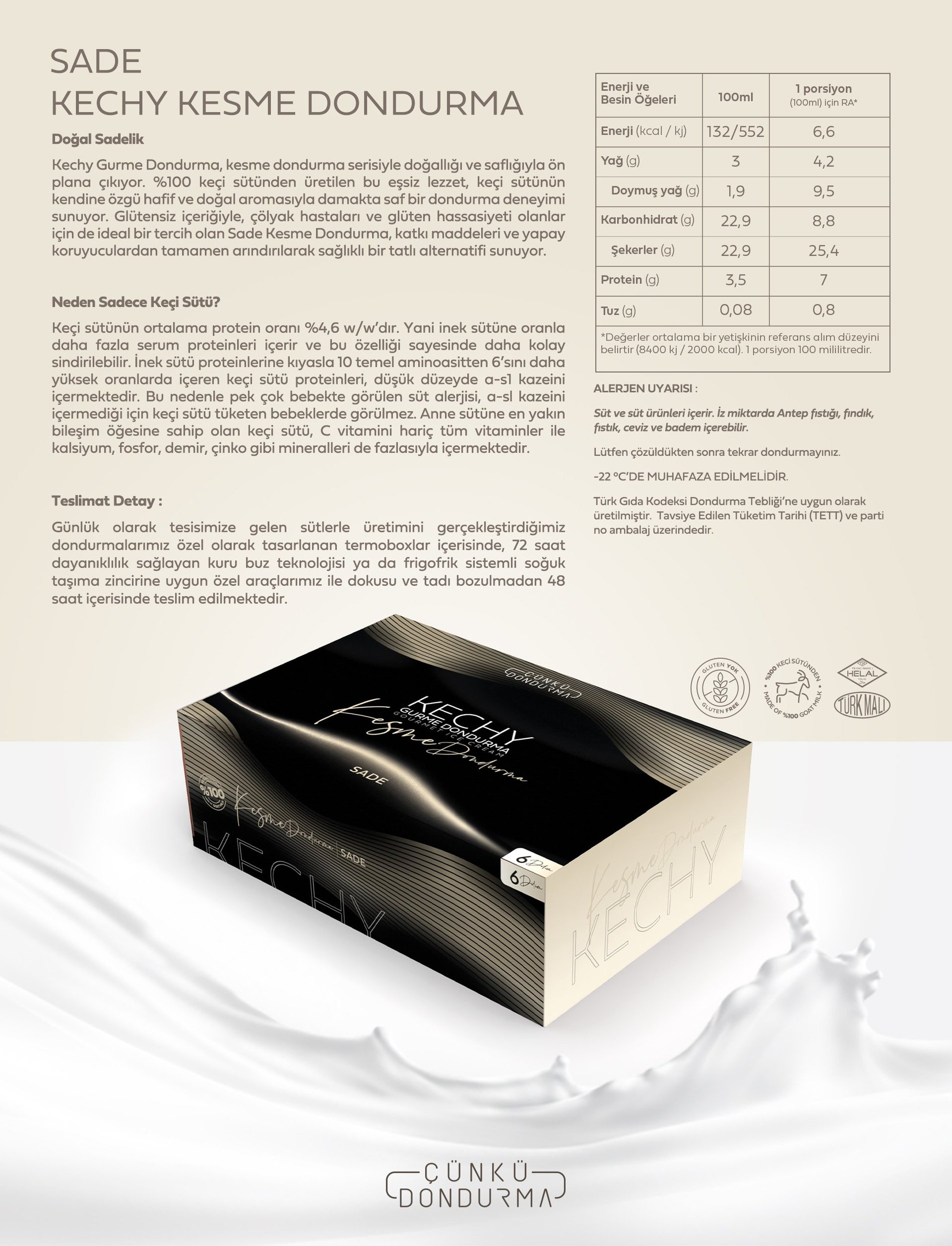 Kesme Sade 500ml