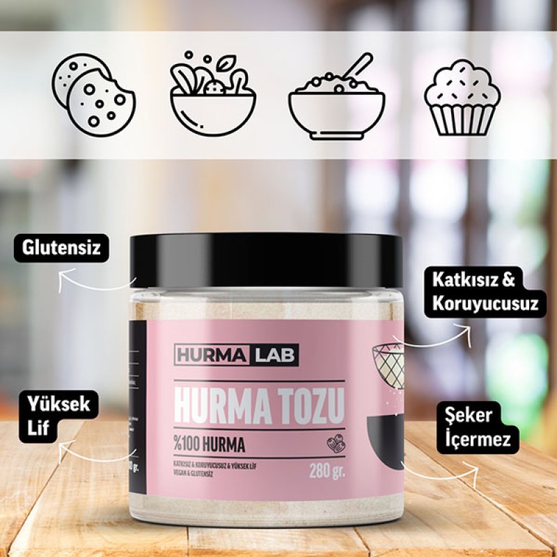 Hurma Tozu 280 gr