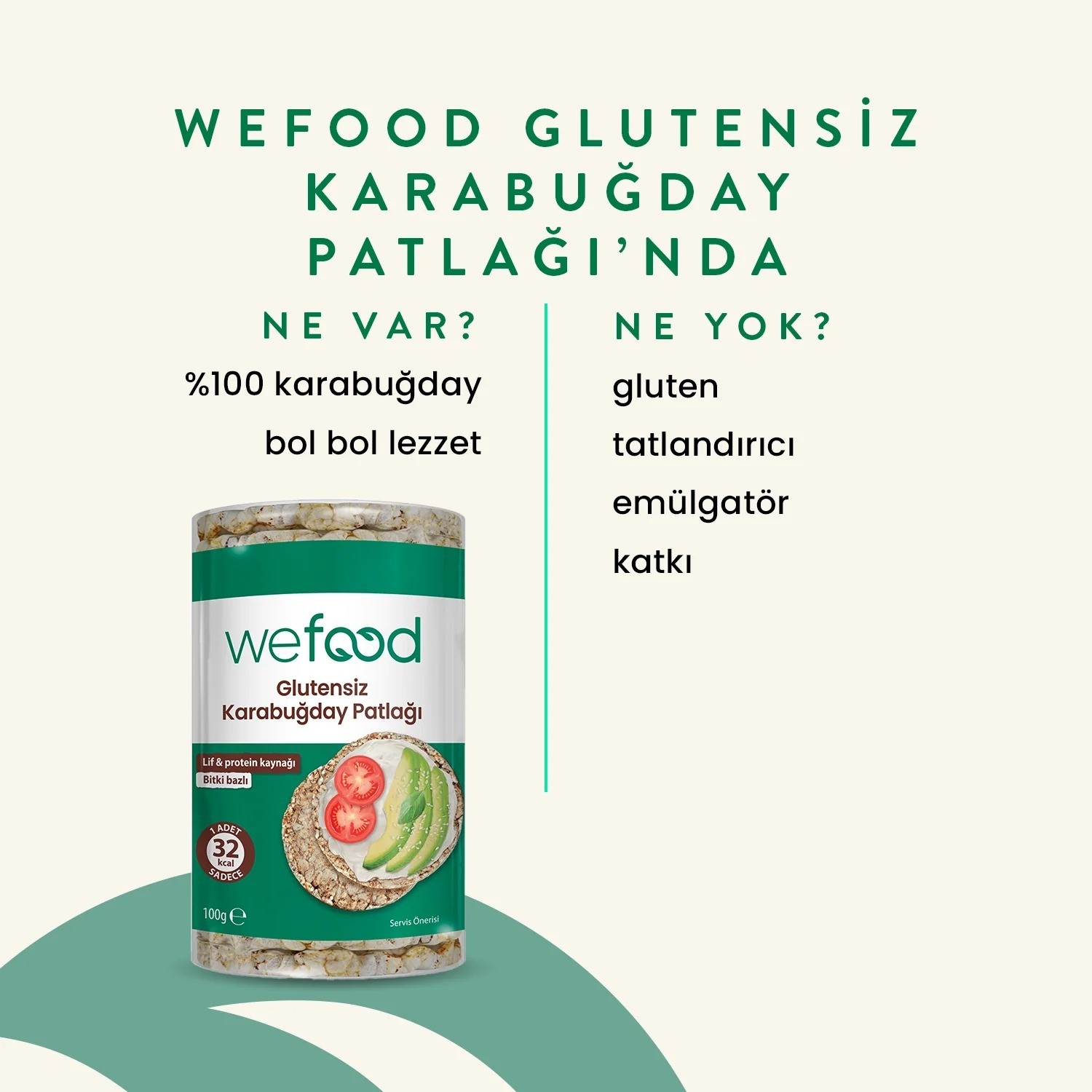 Karabuğday Patlak 100 Gr